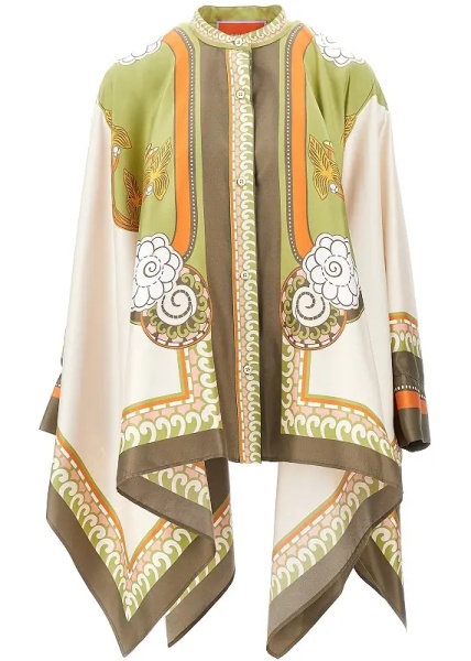 Camasa 'Foulard' silk shirt