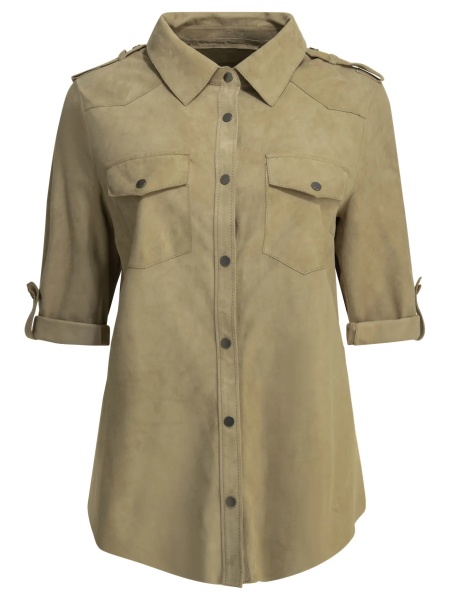 Camasi Casual suede shirt