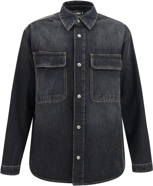 Camasi Denim Shirt with back logo