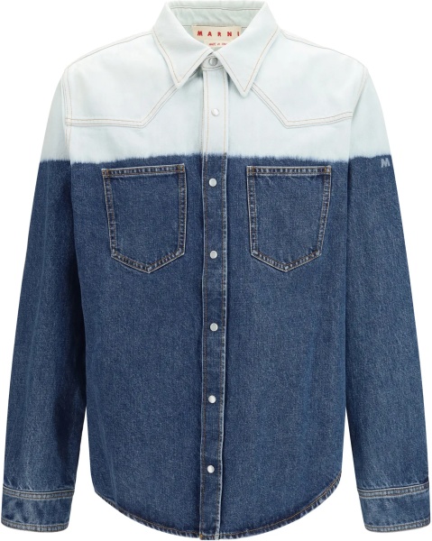 Camasi Dip-dye denim Shirt