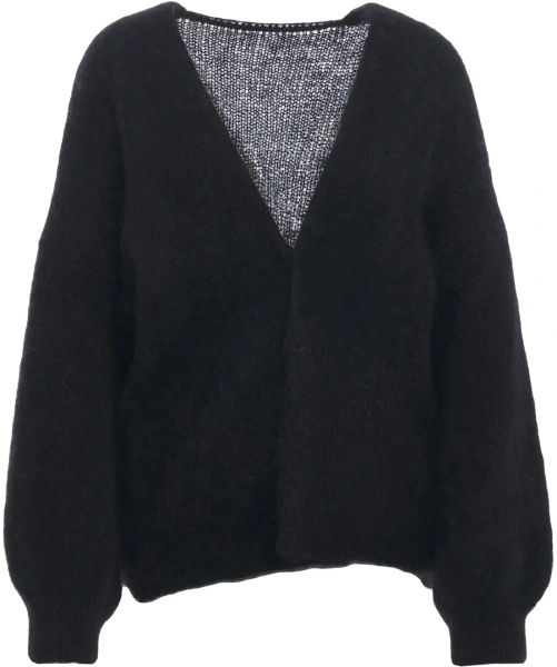Cardigan Americandreams negru 'Lee'