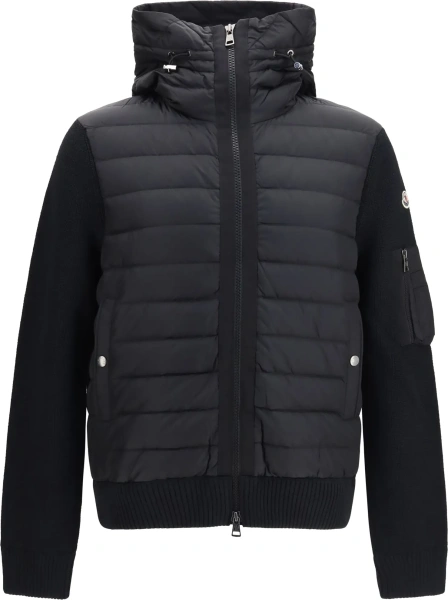 Cardigan Cardigan with padded Hood