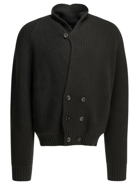 Cardigan Double-breasted cashmere cardigan