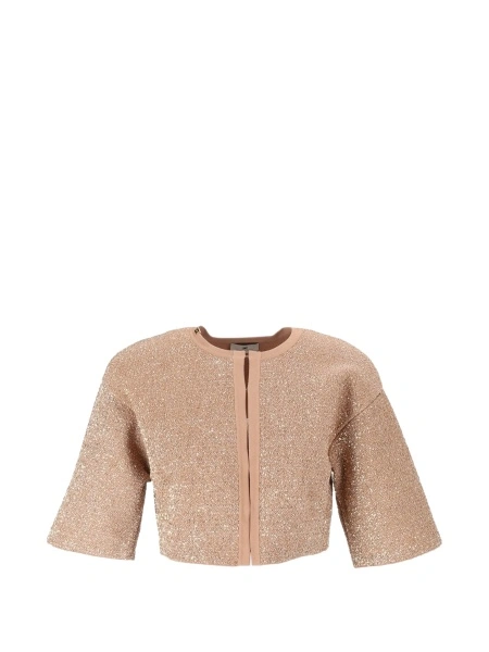 Cardigan Elisabetta Franchi neutru