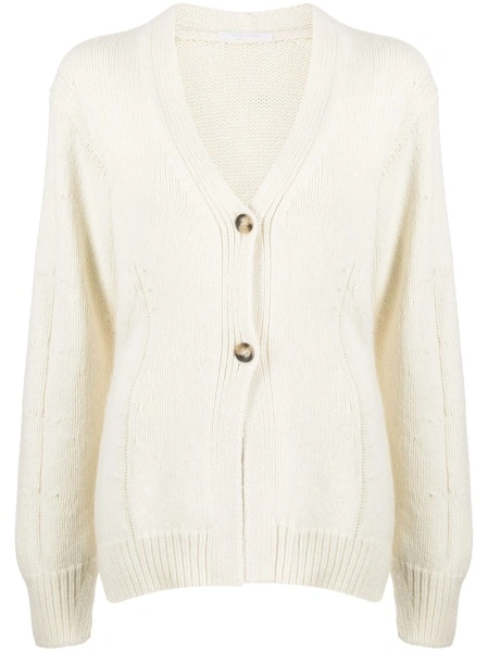 Cardigan HELMUT LANG alb