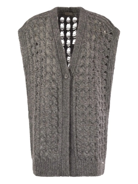 Cardigan Herno gri