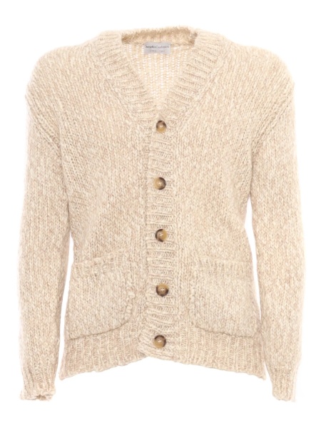 Cardigan Macro Tweed cardigan over fit