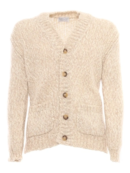 Cardigan Macro Tweed cardigan over fit