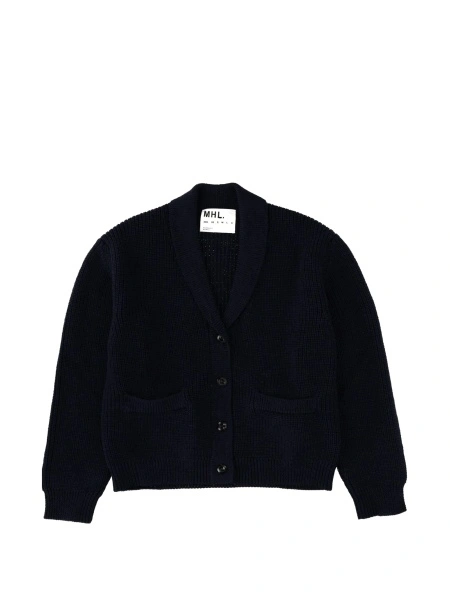 Cardigan Margaret Howell albastru