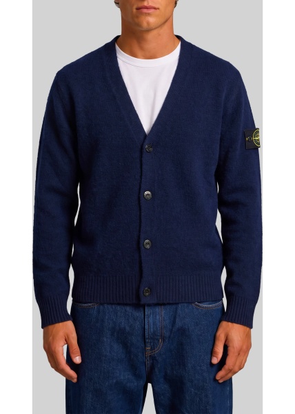 Cardigan Navy Alpaca Cardigan