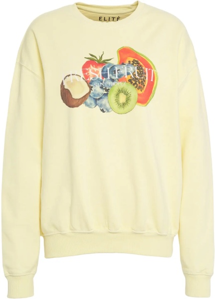 Cardigane Sweatshirt with print