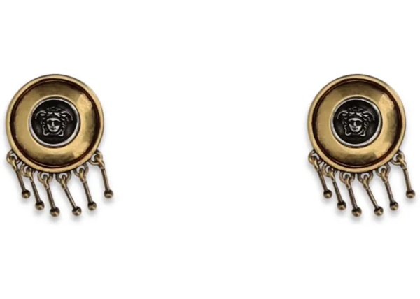 Cercei Medusa Clip-On Drop Earrings