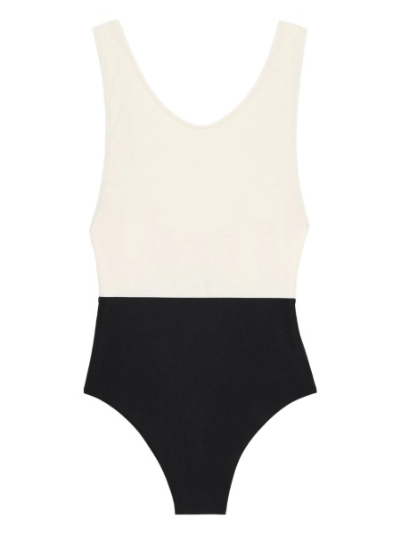 Costum de baie intreg AMI Paris neutru din poliamida si spandex/elastan