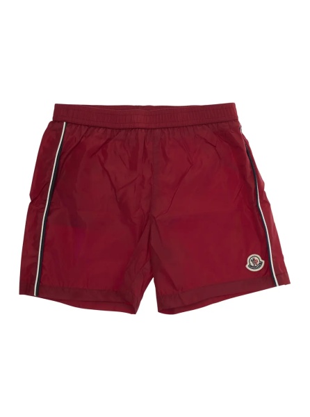 Costum de baie Red 'SWIMWEAR' Swimsuit with logo detail on the front in Polyamide Kids