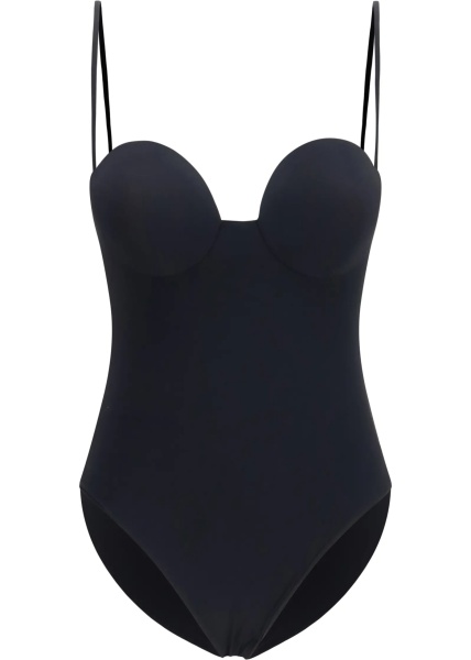 Costume Retro bustier one-piece Swimsuit