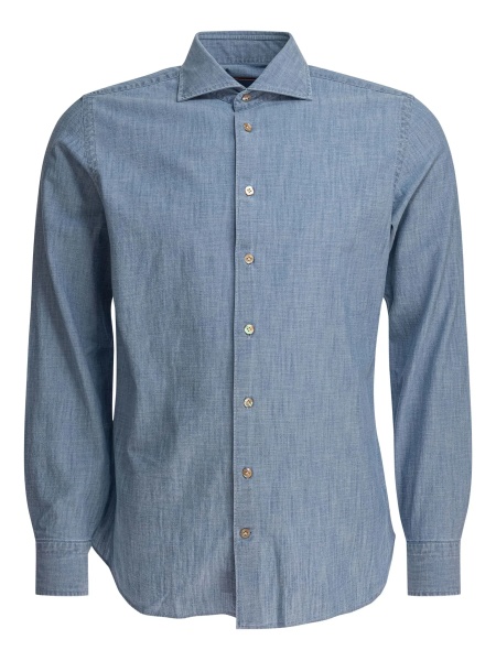 Cotton denim shirt