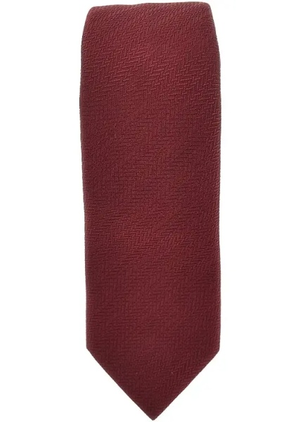 Cravate Silk necktie with jacquard motif