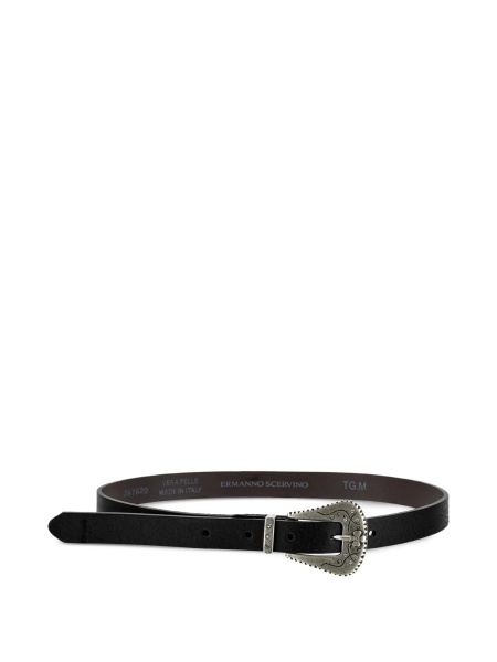 Curea Ermanno Scervino Kids neagra din piele