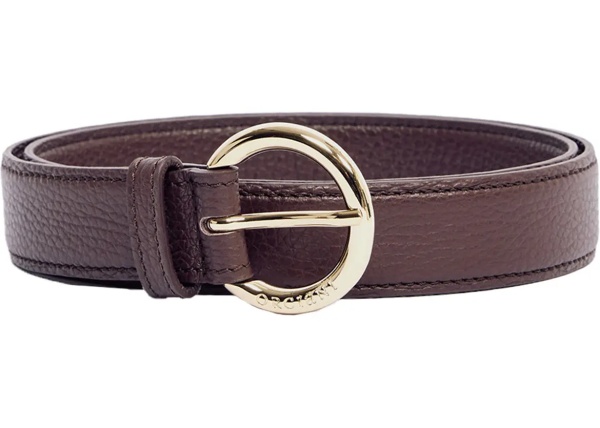 Curea Leather belt 'Caf'