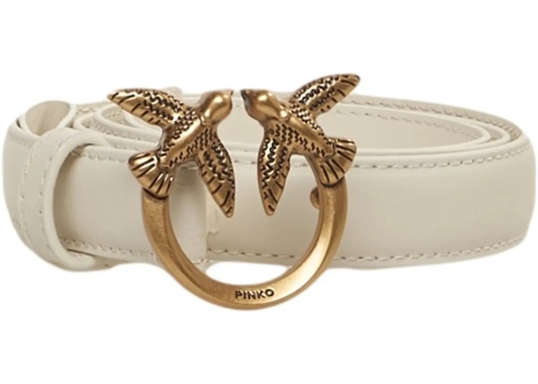 Curea Leather belt 'Love Berry'