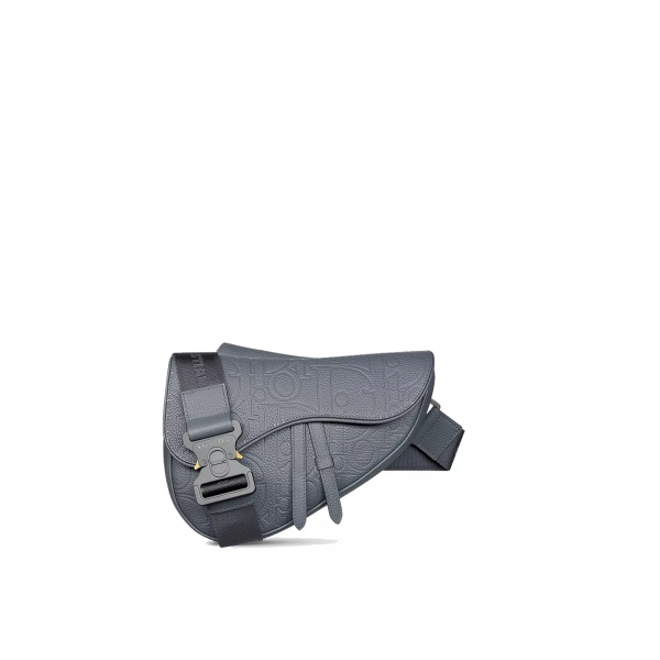 Dior Leather Saddle Bag