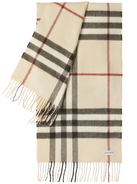 Esarfa Burberry vintage check neutra