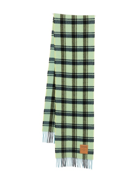 Esarfa Ganni verde