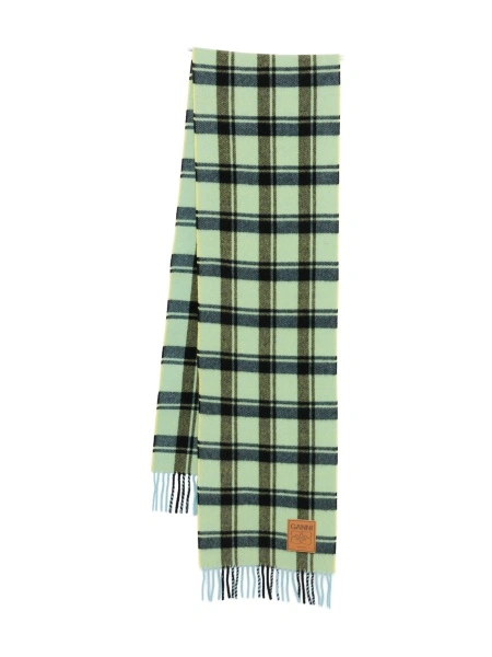 Esarfa Ganni verde