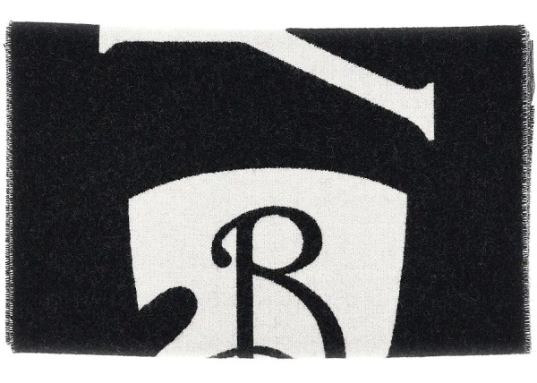 Esarfa Jacquard logo wool scarf