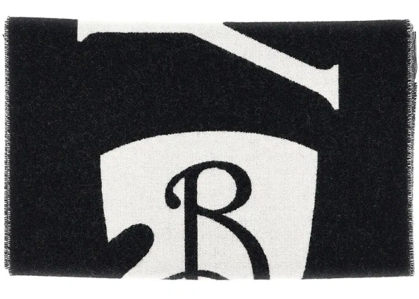 Esarfa Jacquard logo wool scarf