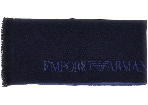 Esarfa Jacquard logo wool scarf