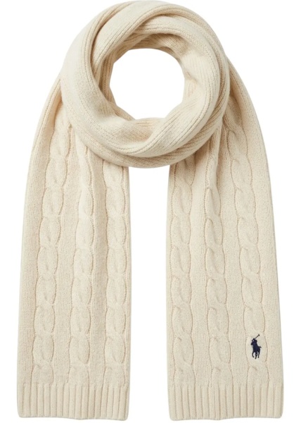 Esarfa Scarf with logo embroidery