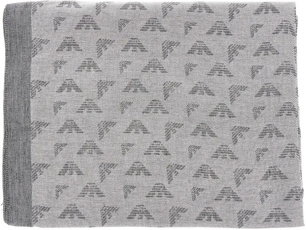 Esarfa Viscose-blend scarf with Eagle motif
