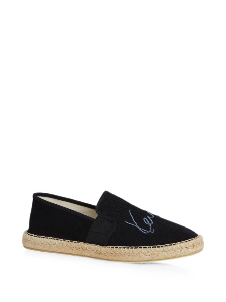Espadrile Kenzo negre din bumbac
