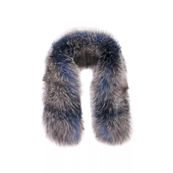 Fulare Philipp Plein Fox Fur Collar
