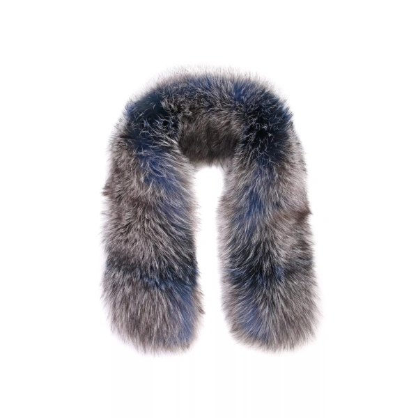Fulare Philipp Plein Fox Fur Collar