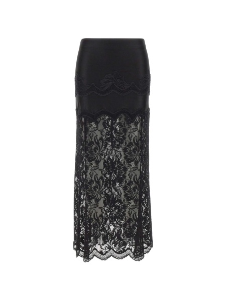 Fusta drepte RABANNE neagra