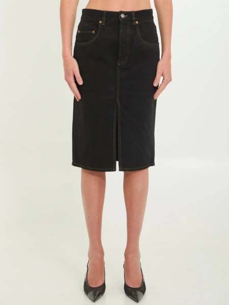 Fusta Saint Laurent neagra
