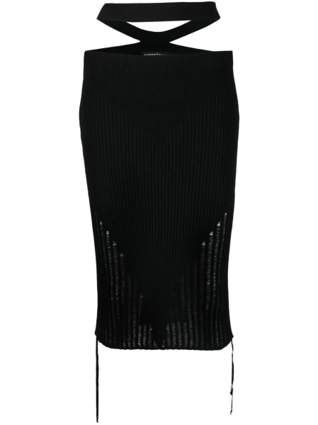 Fusta tricotate ANDREADAMO neagra