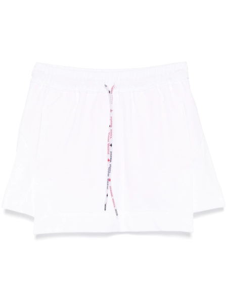 Fusta Vivienne Westwood alba din bumbac organic