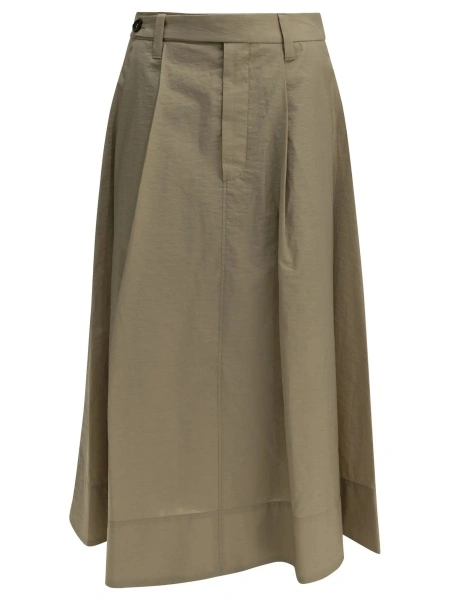 Fuste "Sartorial" Midi Skirt