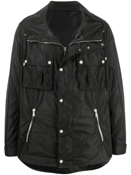 Geaca Balmain neagra din polyester