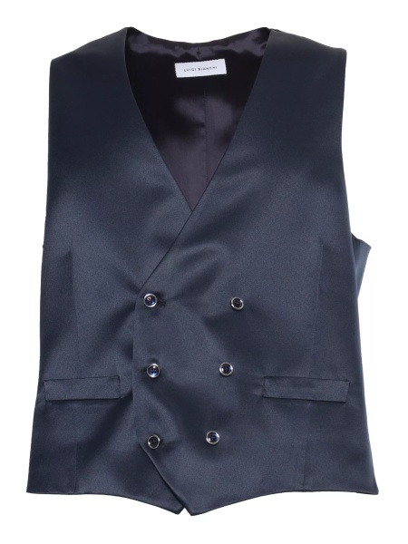 Geaca Blue double-breasted vest