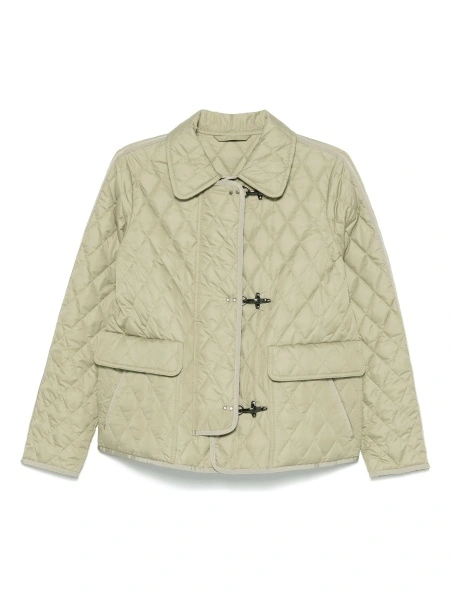 Geaca de iarna Fay verde din polyester