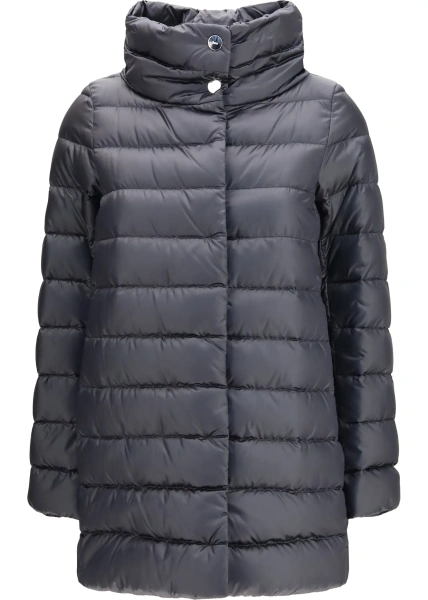 Geaca de iarna Herno neagra din nylon
