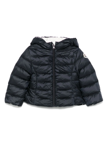 Geaca de iarna Moncler albastra din poliamida