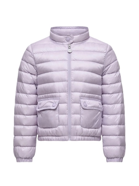 Geaca de iarna Moncler violet din poliamida