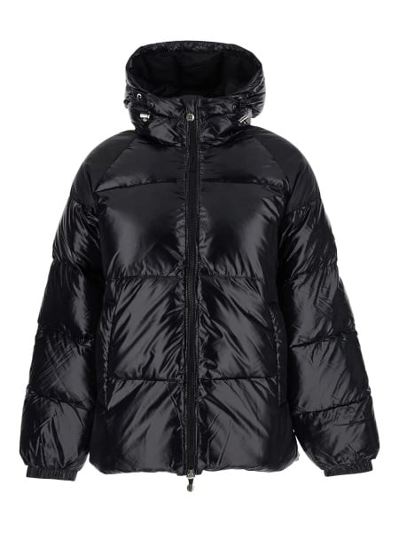 Geaca de iarna PYRENEX neagra din material textil