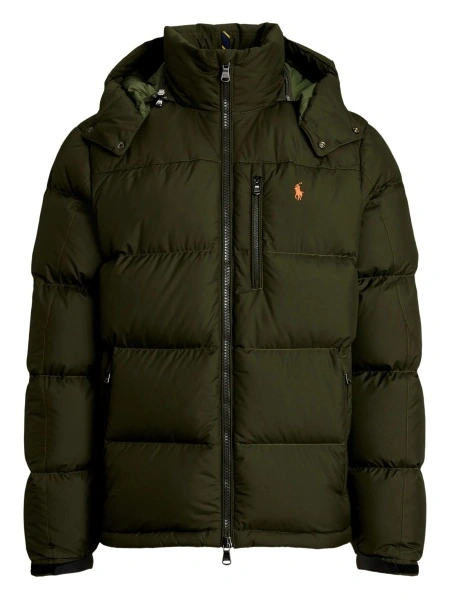 Geaca de iarna Ralph Lauren verde din polyester