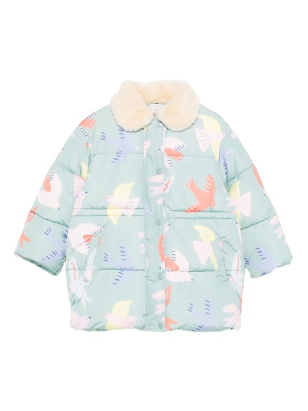 Geaca de iarna Stella McCartney albastra